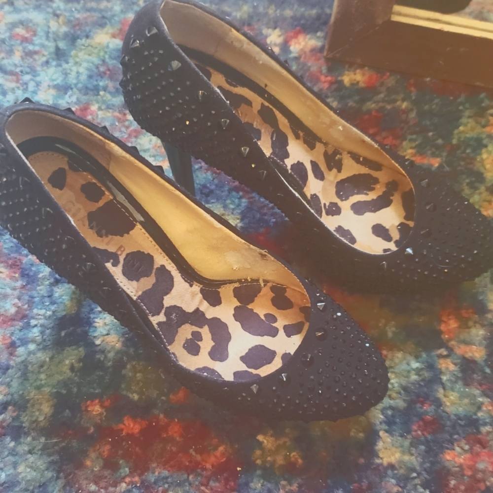 Gianni Bini studded stiletto pumps